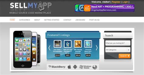 sellmyapp|Sell My App – Source Code Marketplace – Buy, Sell & Elevate .